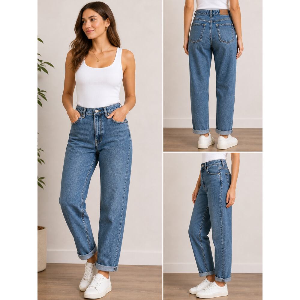Lauren Jeans Co Vintage High Waist Mom Jeans 8P